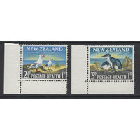 Новая Зеландия (New Zealand) 1964** Фауна Птицы Серебряная чайка Маленький пингвин (Mi#433-434)