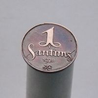 Латвия 1 сантим 1928