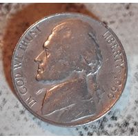 5 центов  1960 D США Джеферсон