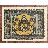 Нотгельд 5 пфеннигов 1921 год. Оснабрюк. Веймарская республика