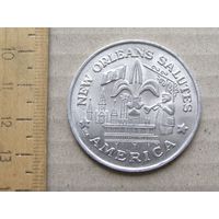 Жетон Карнавала Новый Орлеан США 1976 год
