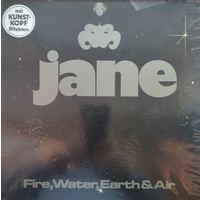 JANE  /Fire, Water, Earth and Air/1976, LP, EX, Germany, 1-press