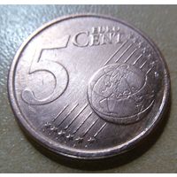 5 евроцентов 2002 Италия