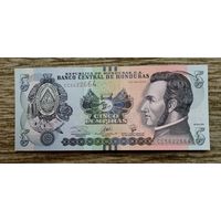 Werty71 Гондурас 5 лемпир 2016 UNC банкнота