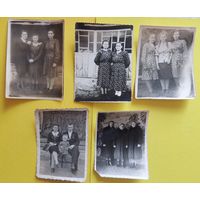 Фото "Этнография Беларуси", 1950-е гг., 5 шт.