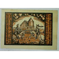 РАСПРОДАЖА!!! - ГЕРМАНИЯ ШАЛЬКАУ (ТЮРИНГИЯ) 50 пфеннигов 1921 год (четвёртый сюжет) - UNC!