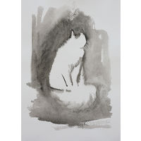 Картина "Кот"