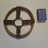 Деревянное кольцо лыжной палки. СССР 1930-40гг.