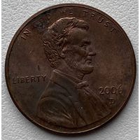 США 1 цент 2006 г. D