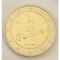 Германия 2 евро 2022 D. Тюрингия