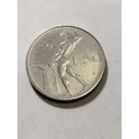 Италия 50 лир 1962