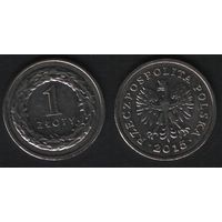 Польша y282 1 злотый 2015 год (mw) (_alb2