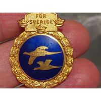 Значок Швеция охотничья ассоциация