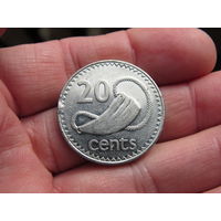Фиджи.20 центов.1990. С 20 копеек. Распродажа коллекции. Смотрите другие лоты.