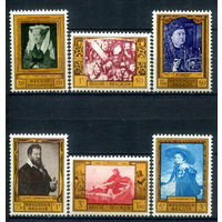 Бельгия - 1958г. - картины - 6 марок - полная серия, MNH, 1 марка с полосами на клее [Mi 1119-1124]. #3-WK-94-A-2