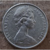 Австралия 10 центов 1982 г.,  КМ# 65