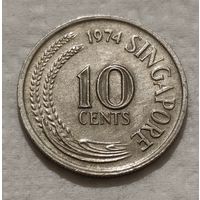 Сингапур 10 центов, 1974 (14-11-40)