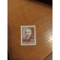 1946 Турция Исмет Иненю 2-й президент (2-1)