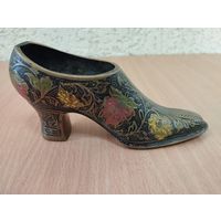 Пепельница Туфелька, металл