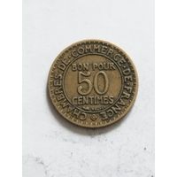 Франция 50 сантим 1923