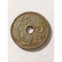 Бельгия 5 сентим 1904