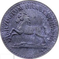 РАСПРОДАЖА!!! - ГЕРМАНИЯ БРАУНШВЕЙГ 10 пфеннигов 1918 год