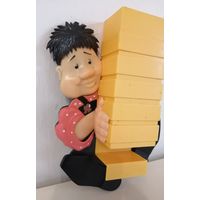 Спичечница Карлсон СССР настенная. См описание