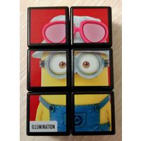 МакДональдс. Хэппи Мил /Happy Meal. "Rubik's". "Гадкий я". 2018г.