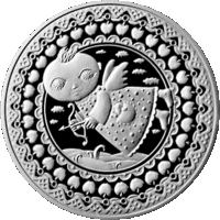 Стрелец. 2009 год. 1 рубль. С 1 рубля без минимальной цены.