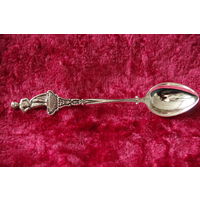 Ложка с серебрением сувенирная коллекционная  В6