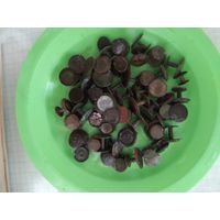 Запонки старинные. 53 шт.