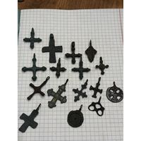 Крестики разные, с рубля, три дня