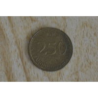 Ливан 250 ливров 2012 с 1 руб