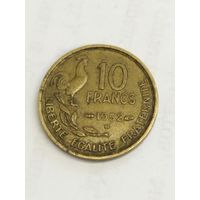 Франция 10 франков 1952