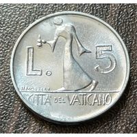Ватикан 5 лир, 1978     ( 1-5-2 )