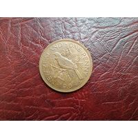 1 пенни Новая Зеландия 1964 г.