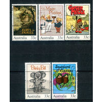 Австралия - 1985г. - детские книги - 5 марок - полная серия, гашёные [Mi 940-944]. #3-WB-83-C-1