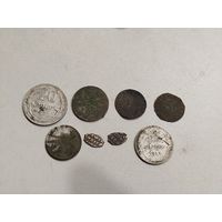 Лот серебрушек,с рубля