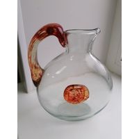 Кувшин, стекло, Львов, Львовский стеклозавод, в коллекцию