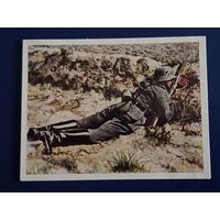 Сигаретный вкладыш. Вермахт. Германия. 1930-40 гг.