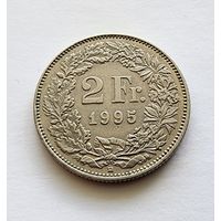Швейцария 2 франка, 1995