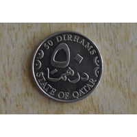 Катар 50 дирхамов 2003 с 1 руб