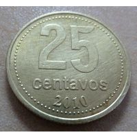 25 сентавос 2010 Аргентина