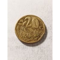ЮАР 20 центов 2016