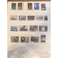 Лот чистых марок СССР 1957 год