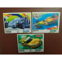 Вкладыши Турбо TURBO Sport (серия 141-210) Цена за лот 3шт