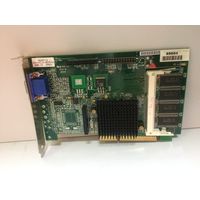 Видеокарта Matrox Mystique G200, AGP, 8mb(16) - Лот N20