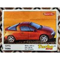 Вкладыш Turbo (Турбо) Super (серия 401-470, Супер), номер 402, Opel Tigra. #2. Возможен небольшой торг.