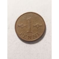 Финляндия 1 пенни 1963