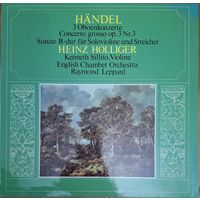 Georg Friedrich Handel – 3 Oboenkonzerte - Concerto Grosso Op. 3 Nr. 3 - Sonate B-dur Fur Solovioline Und Streicher